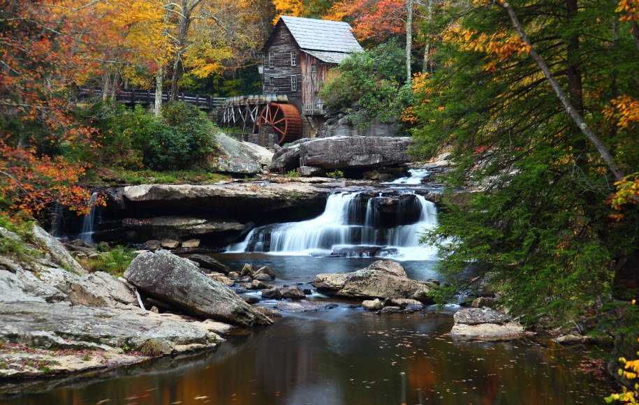 Babcock State Park, West Virginia, USA